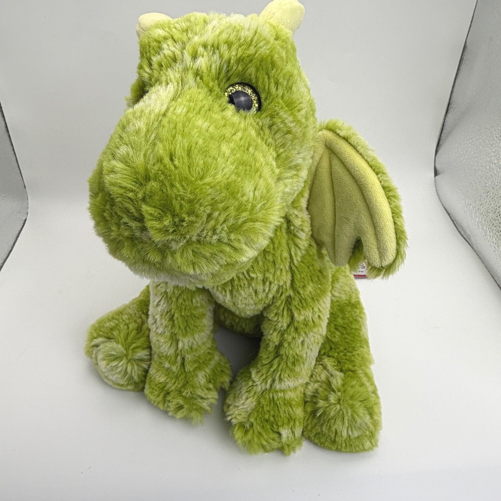 Douglas The Cuddle Toy Green Dragon Plush Stuffed Animal Soft Toy 9 Inch